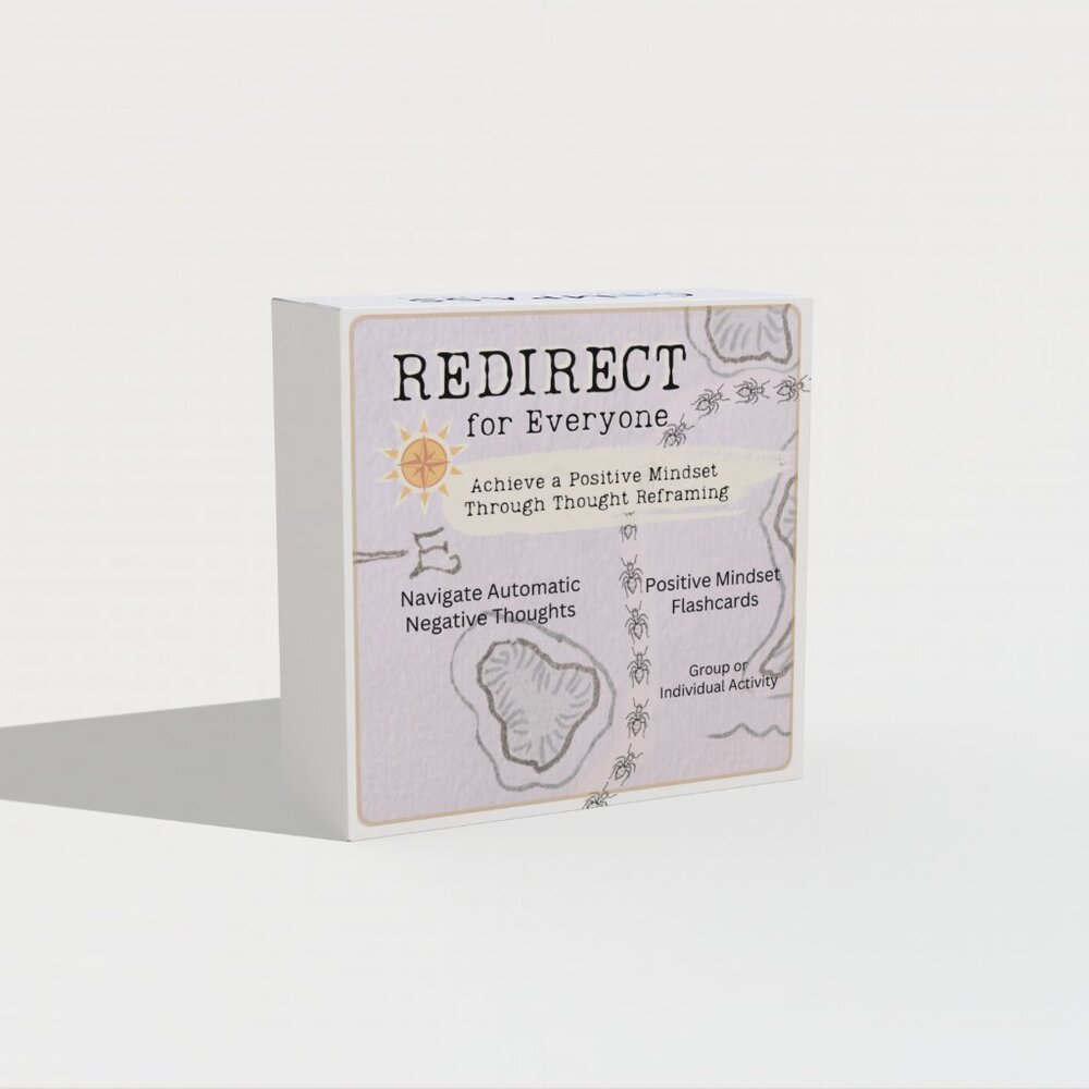 NWT Redirect for Everyone Positive Thinking Mental Wellness Card Deck 36 cards